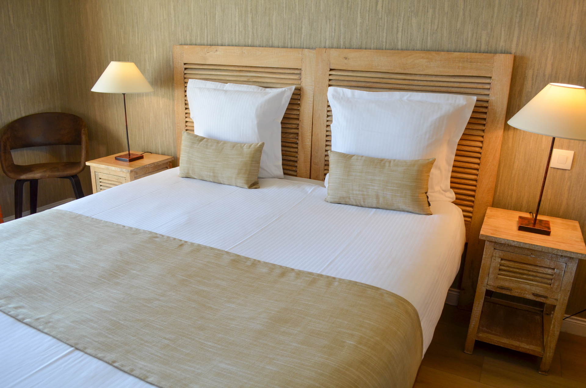 Hotel - Spa Almoria - Deauville - Chambre vue Jardin